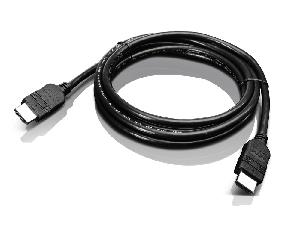 Lenovo 2.0m HDMI - 2 m - HDMI Type A (Standard) - HDMI Type A (Standard) - 10.2 Gbit/s - Black